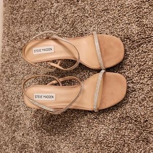 Steve Madden rhinestone heels size 9 New  with tags no box